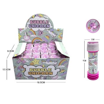 独角兽泡泡水 25ml 展示盒装 (24支装)