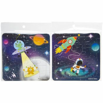 混合太空系列拼图 - 14x14 厘米 (50 件装)