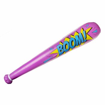大型&ldquo;Boom!&rdquo;充气棒 - 85厘米 - 混合颜色 (12支装)
