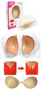 CLOTH BRA 隐形布面文胸 - B罩杯 - 肤色